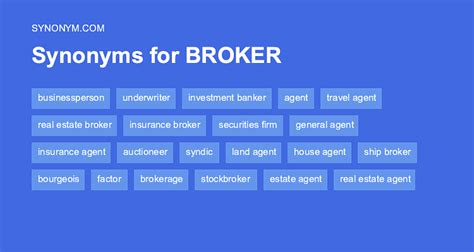 brokerage synonym